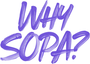 Why SOPA-purple